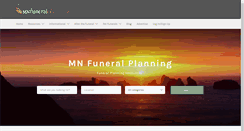 Desktop Screenshot of mnfuneralplanning.com